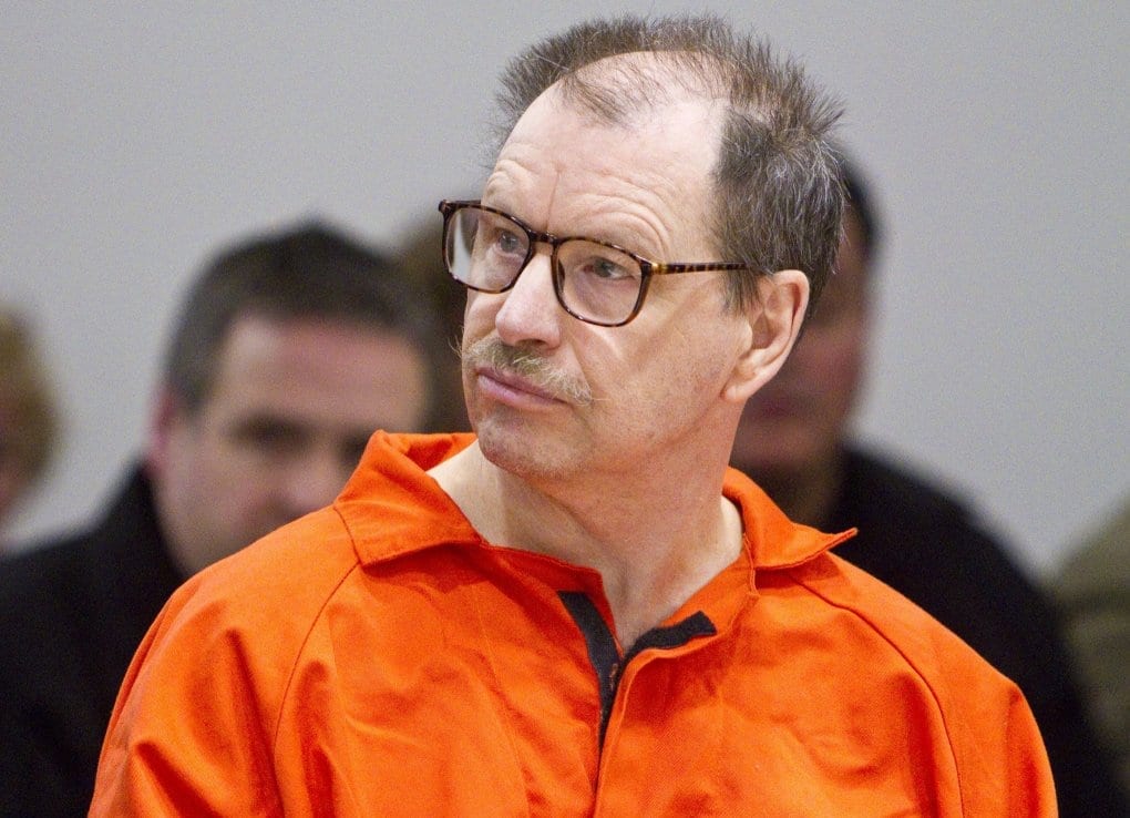 GARY RIDGWAY 021811 Gary Leon Ridgway, the Green River killer, pleads guilty and is sentenced for his 49th killing of Becky Marrero who vanished after leaving a SeaTac motel in 1982. The sentencing took place at the King County Regional Justice Center in Kent. 110007