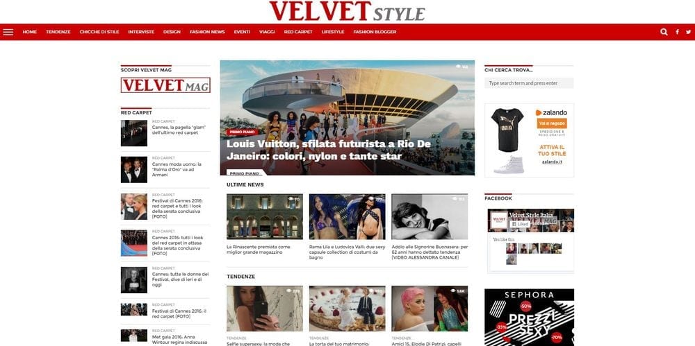 Velvet Magazine cambia look e diventa Velvet Mag