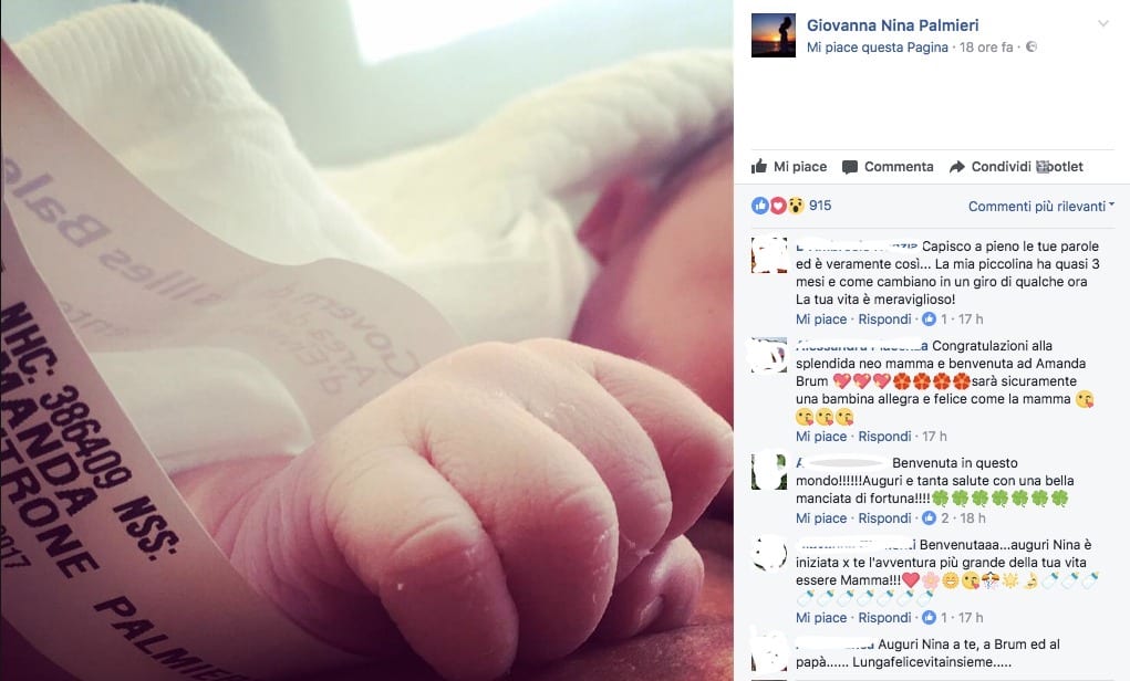 Nina Palmieri è diventata mamma: l’ultimo topless con pancione [FOTO]