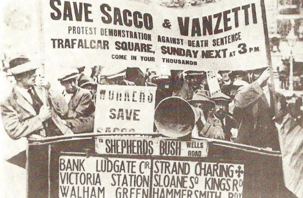 Sacco e Vanzetti, "La giustizia è stata crocifissa. Ricordatevi del 23 agosto 1927"