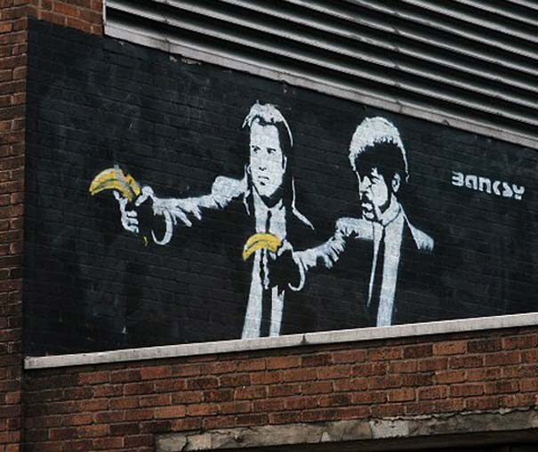 Banksy: la sua stampa “Pulp Fiction” venduta a 125mila sterline
