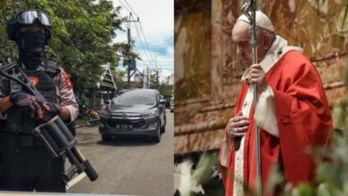 Indonesia attentato vittime Papa Francesco