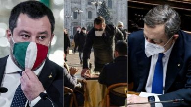 Covid decreto Draghi Salvini lega coprifuoco
