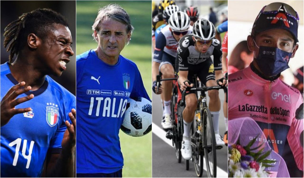 Italia Mancini Europeo Kean Giro Bernal