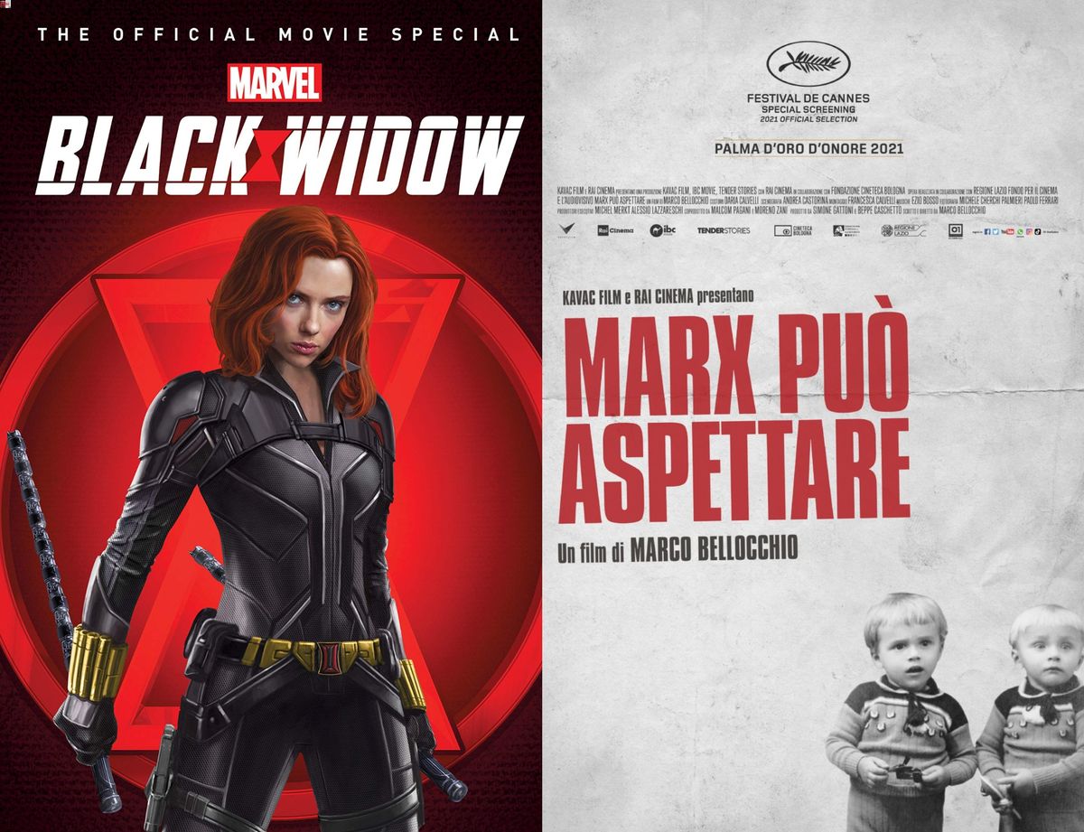 Box Office Italia: polemica per Black Widow. Bentornato a casa Bellocchio