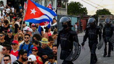 Cuba rivolta polizia arresti