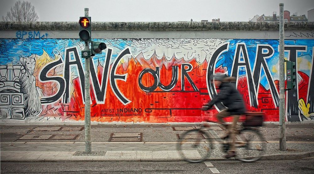 Muro Berlino Graffiti Arte
