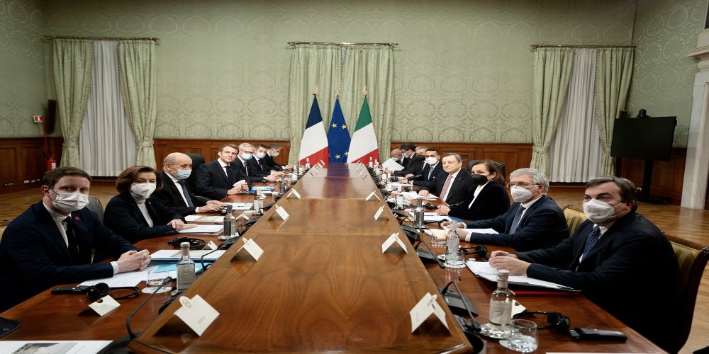 Italia Francia Trattato Quirinale