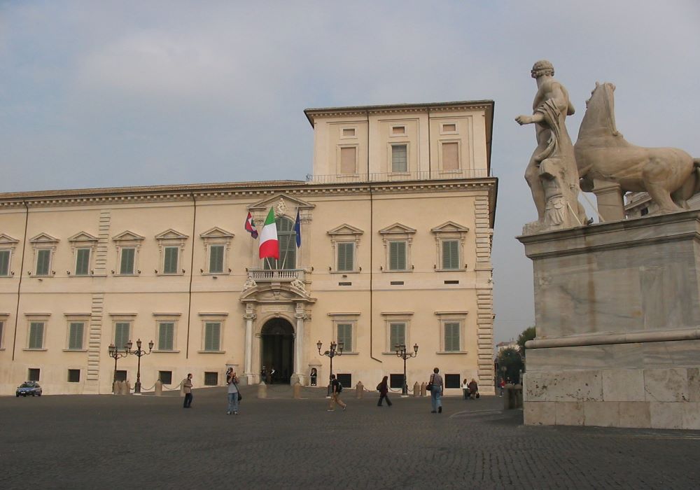 Quirinale Palazzo Roma