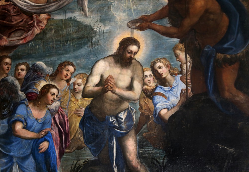Battesimo di Gesù Jacopo Tintoretto
