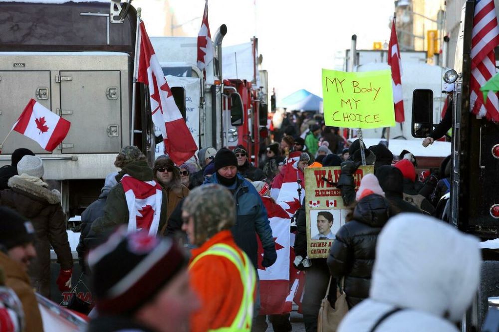 Canada No Vax Proteste