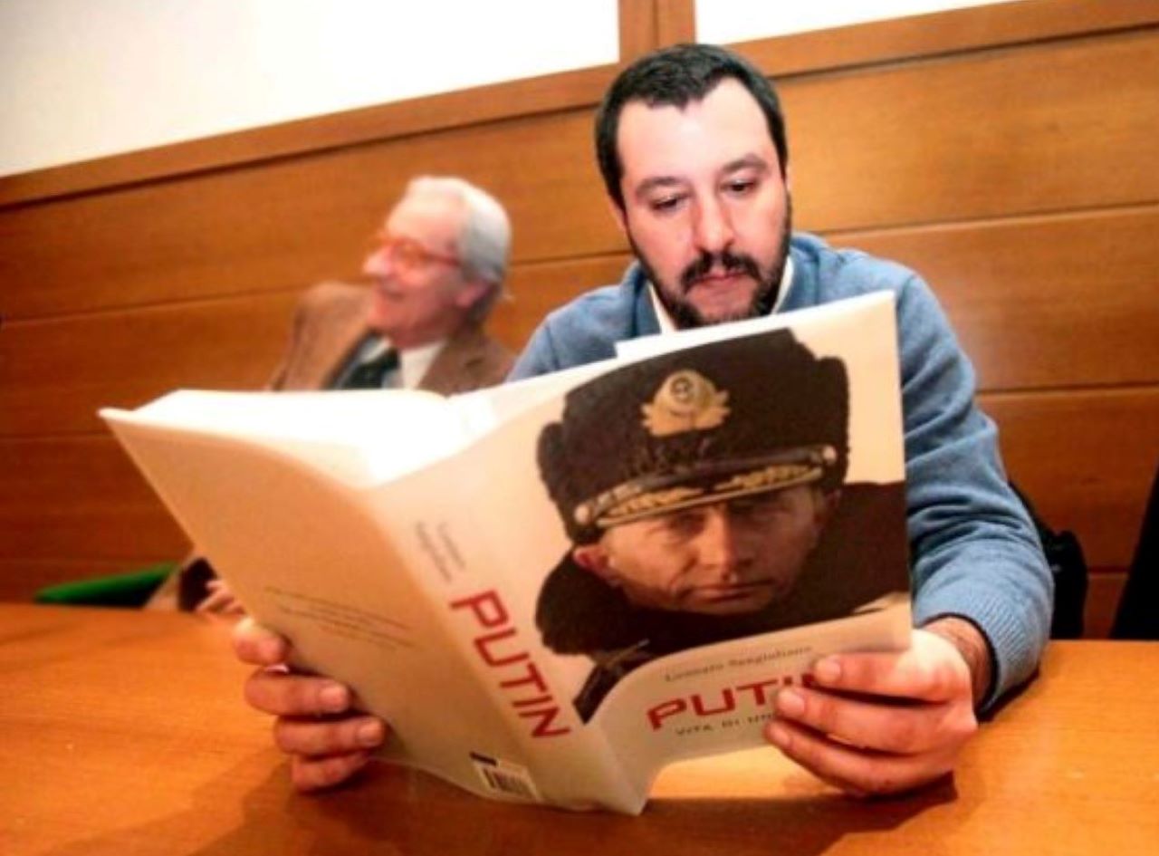 Putin Salvini