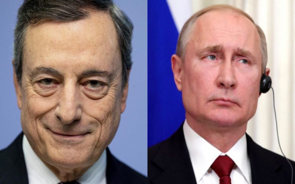 Ucraina Russia Draghi Putin