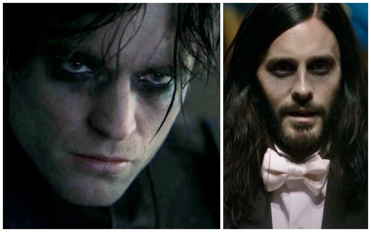 Robert Pattinson e Jared Leto nei panni di Batman e Morbius