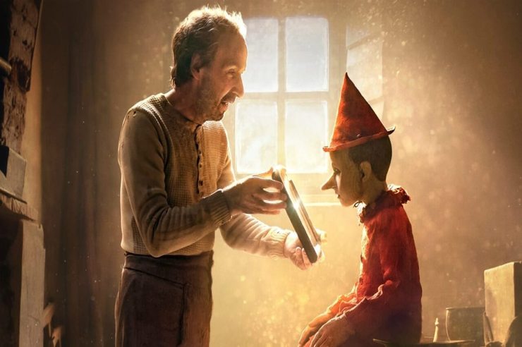 Roberto Benigni in "Pinocchio" di Matteo Garrone