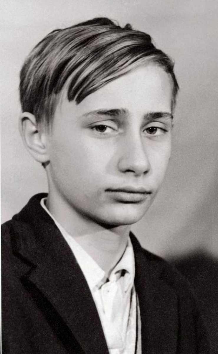 Vladimir Putin da giovane