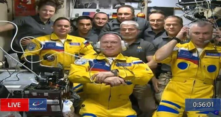 Russia Astronauti Tute