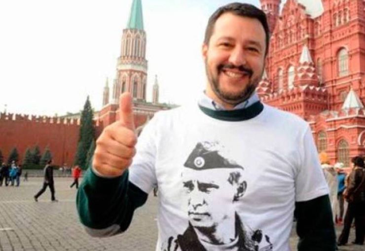 Salvini Putin Maglietta