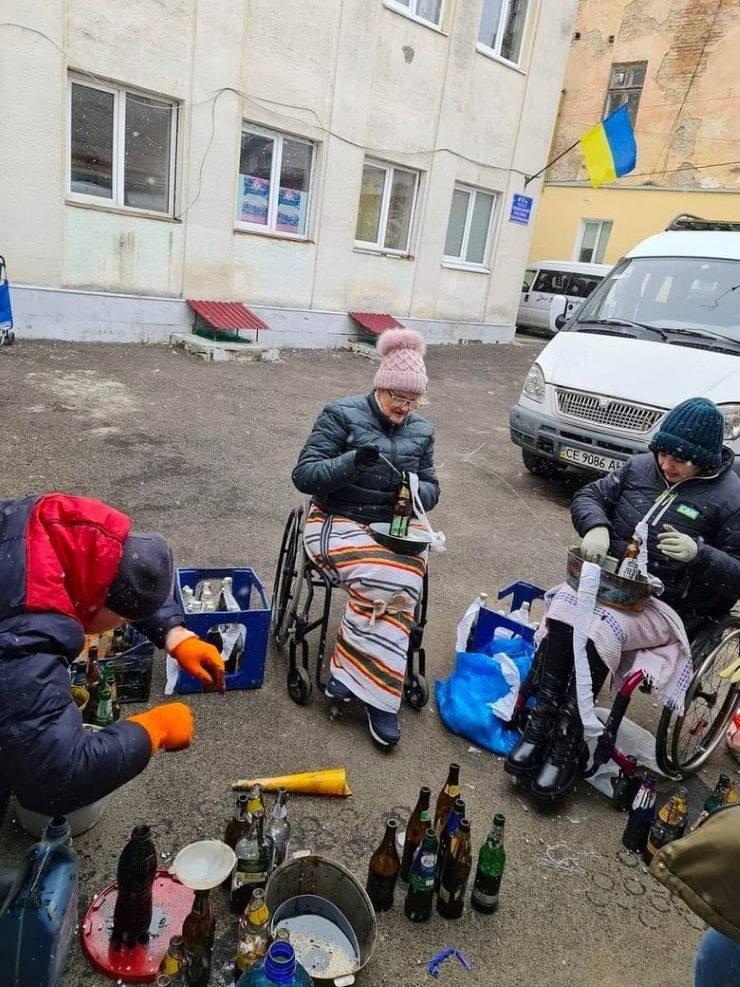 Ucraina Molotov Disabili