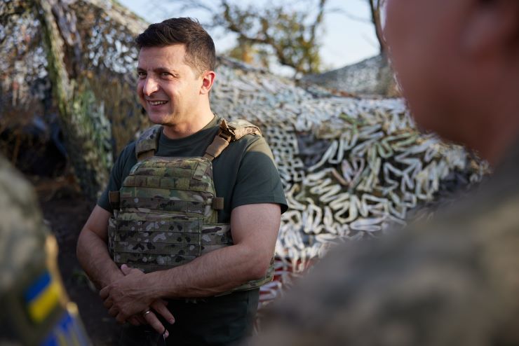 Zelensky Ucraina Soldati