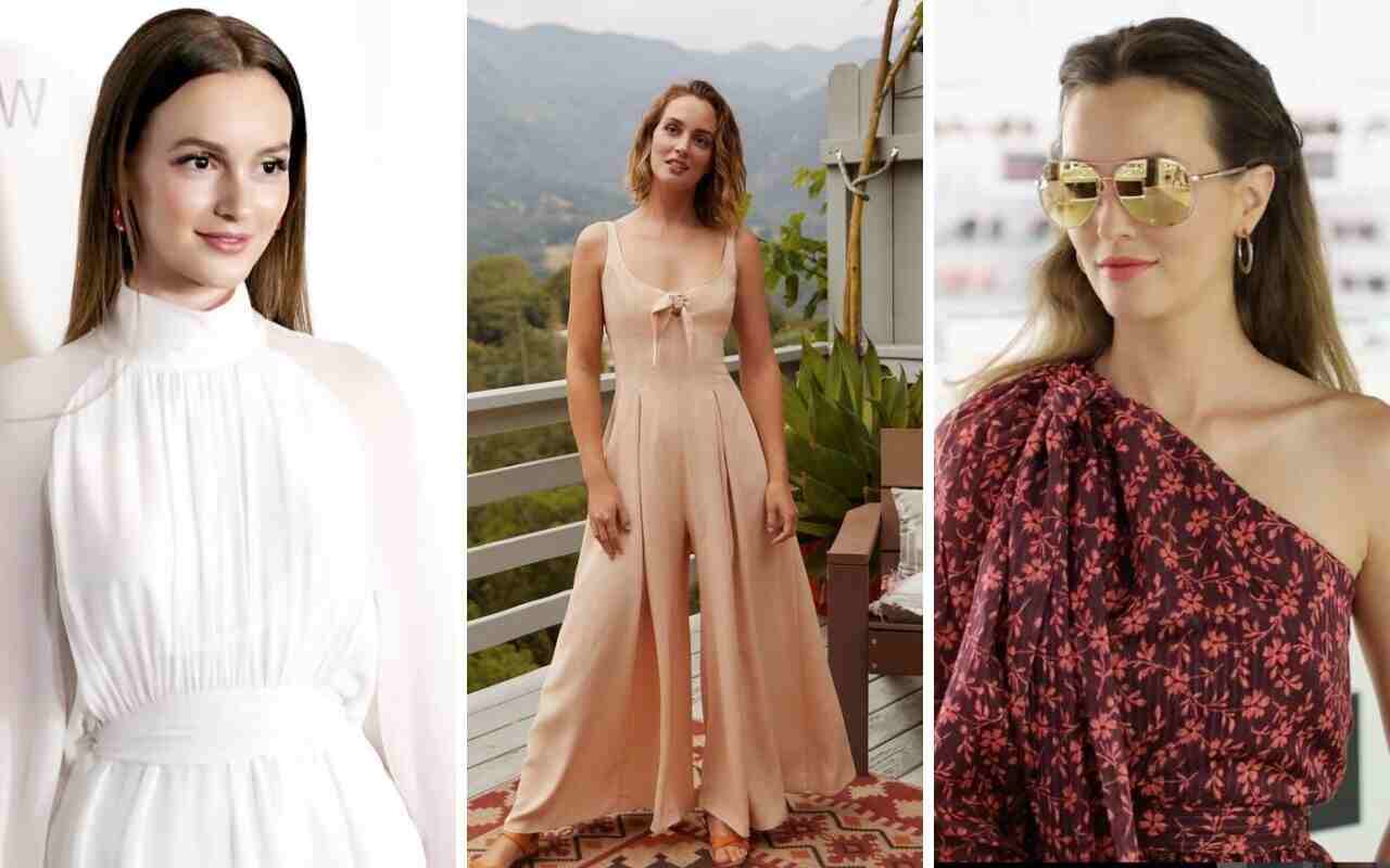 I look più glamour di Leighton Meester, protagonista di “The Weekend Away”