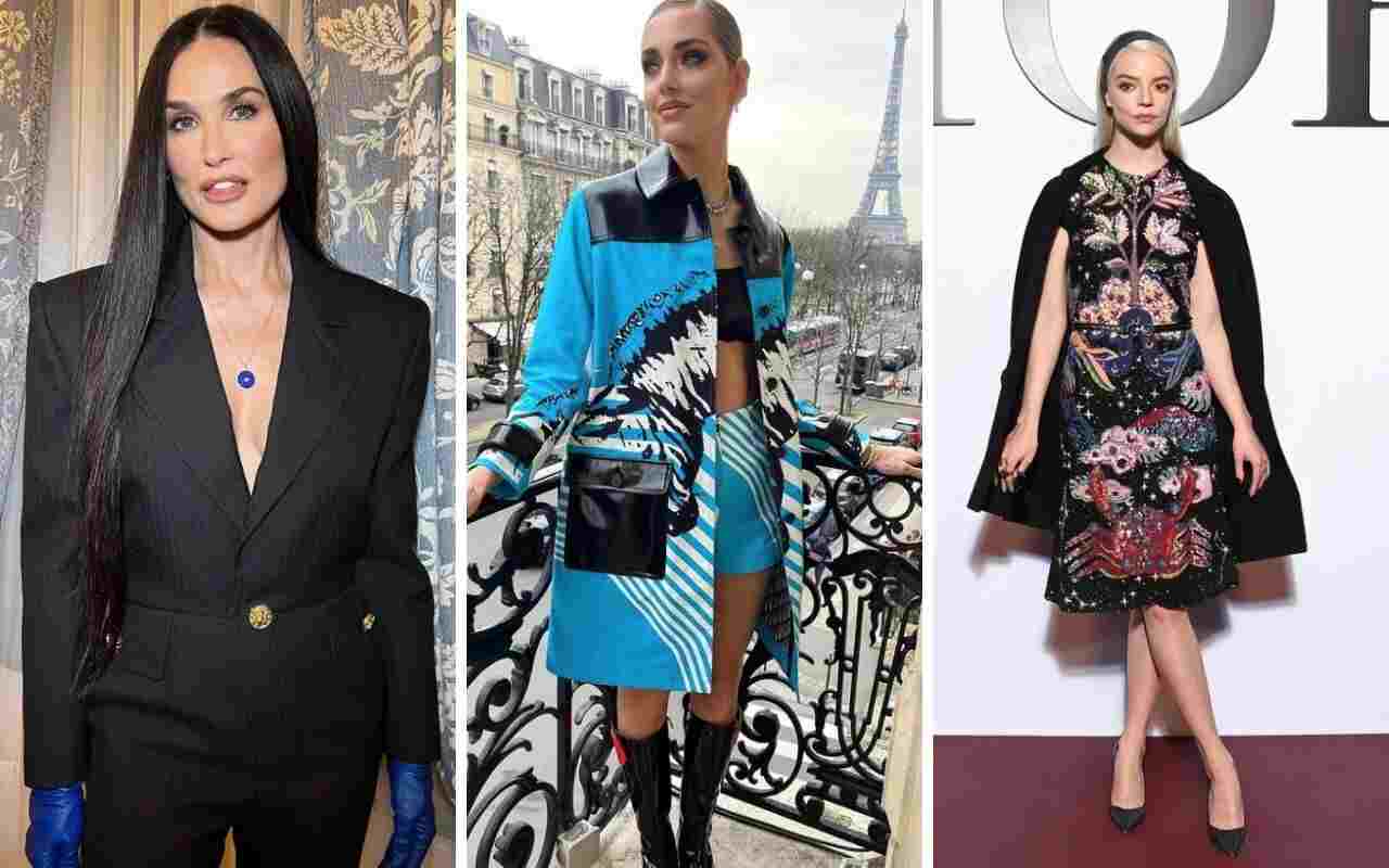 I look delle star alla Paris Fashion Week