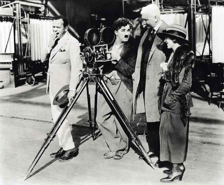 Charlie Chaplin e Douglas Fairbank
