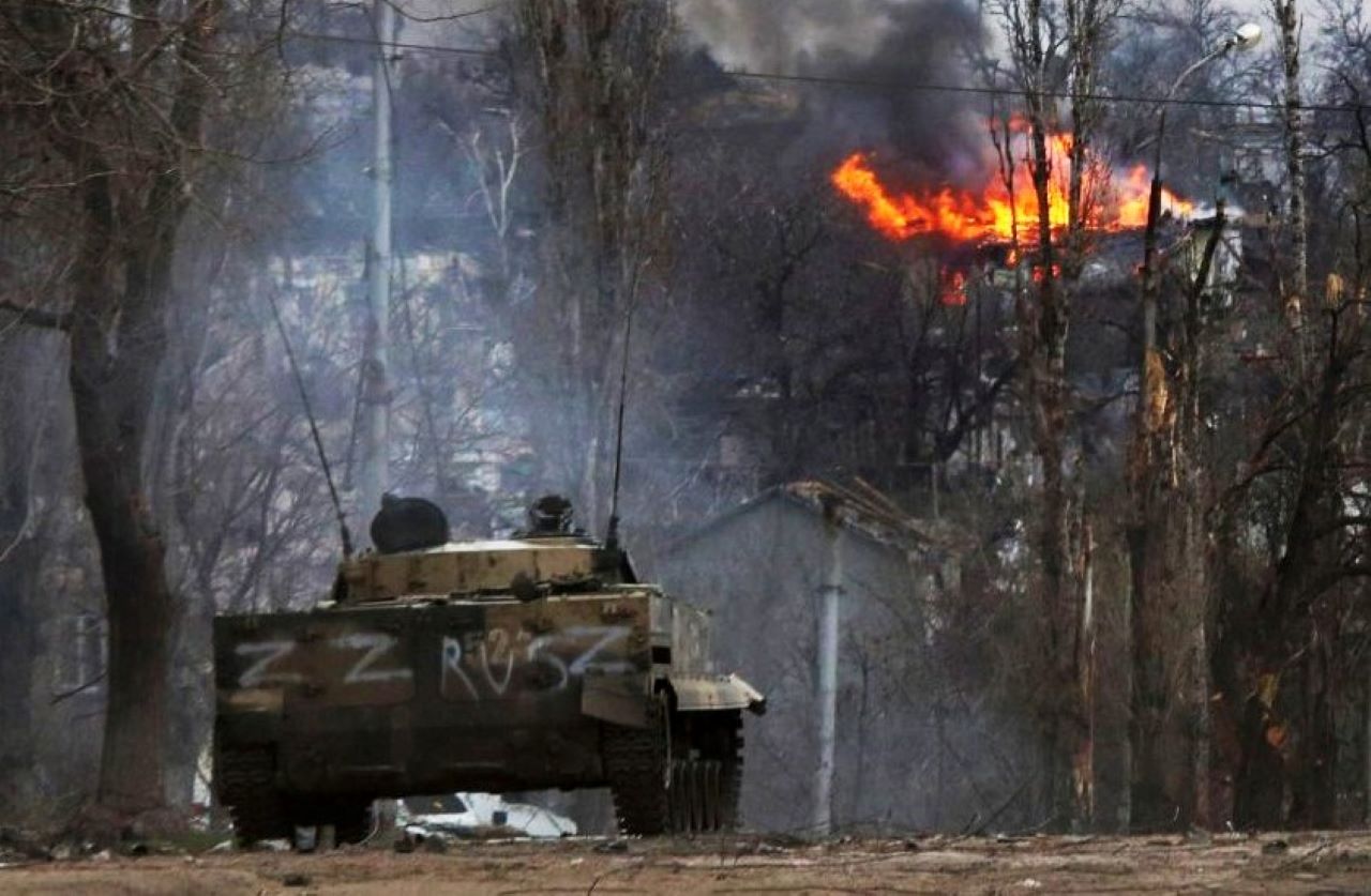 Mariupol Ucraina Battaglia
