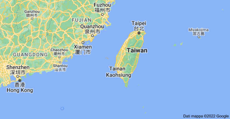 Taiwan Isola Cina