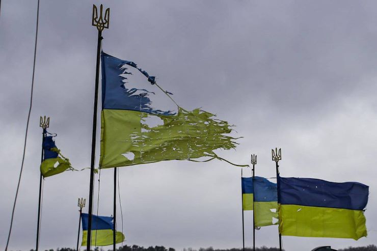 Ucraina Bandiere Guerra