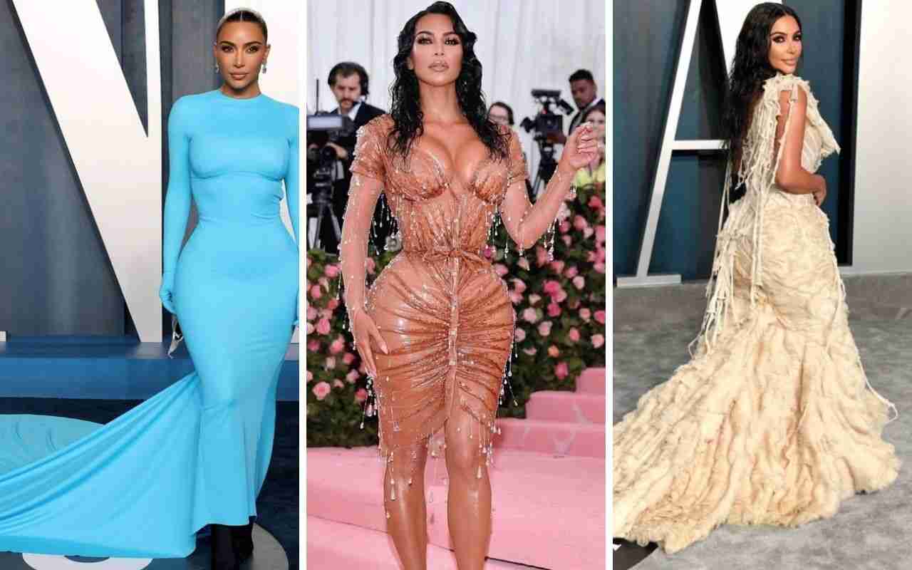 I look più glamour di Kim Kardashian
