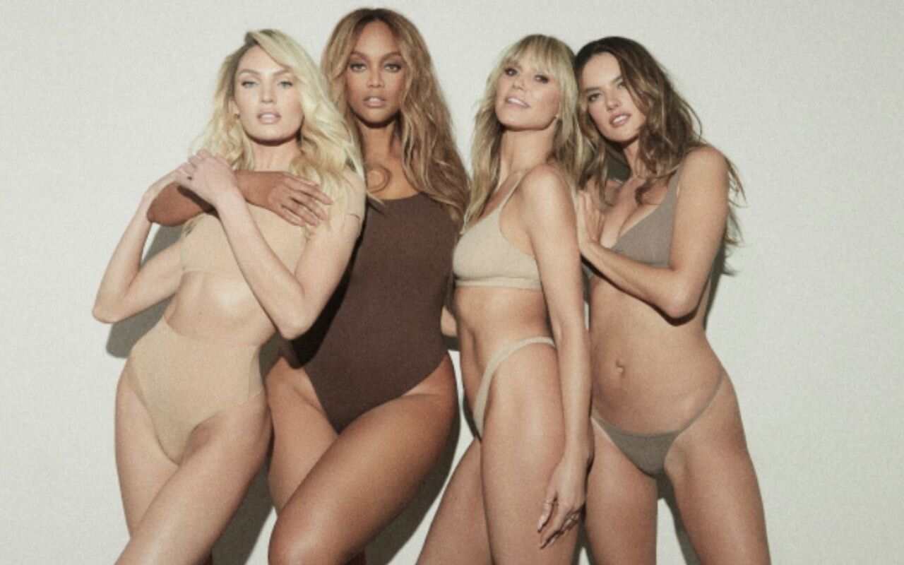 Skims, Kim Kardashian sceglie quattro top model per la nuova campagna