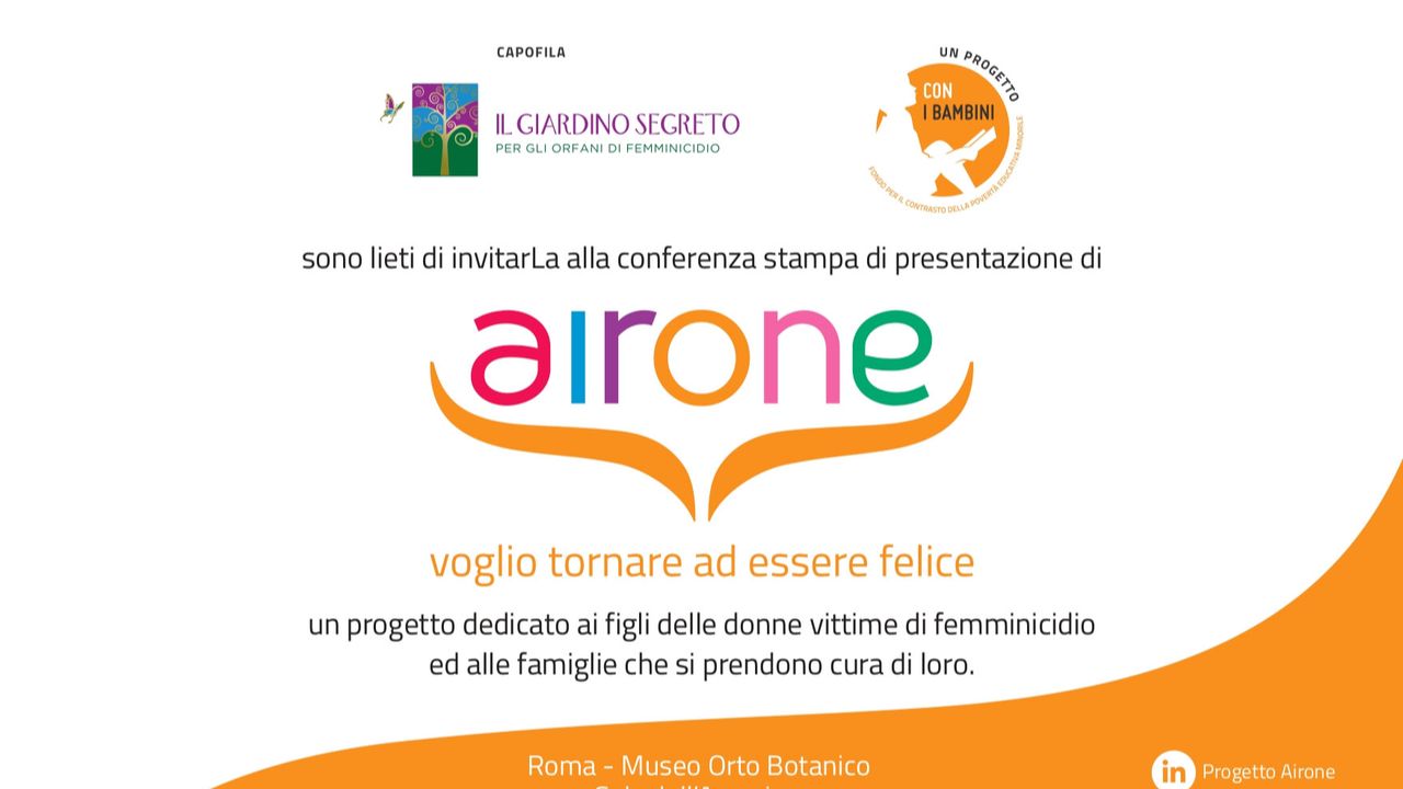 Progetto Airone: una rete integrata per il supporto degli orfani di femminicidio