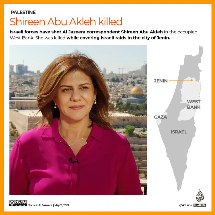 Al Jazeera Giornalista Uccisa Israele