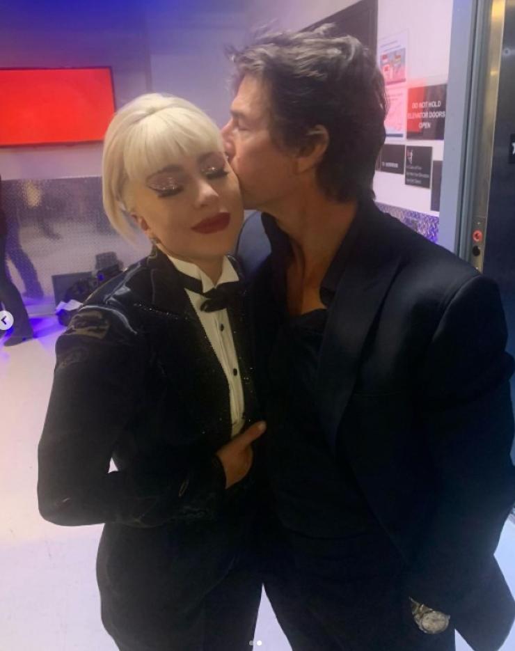 Lady Gaga e Tom Cruise