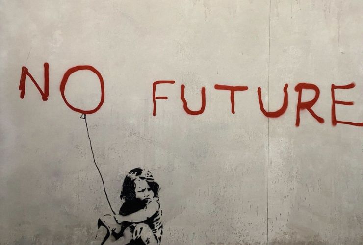 No Future Banksy