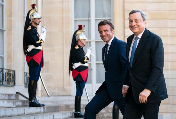Draghi a Parigi