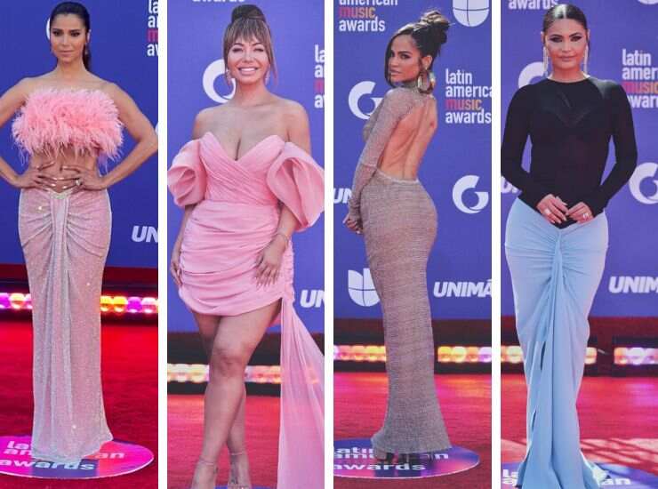 Latin American Music Awards 2023 look da red carpet