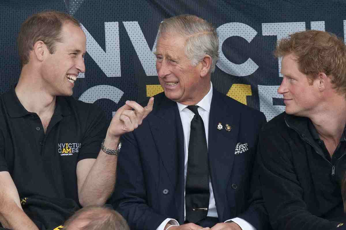 William, Carlo e Harry