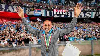 luciano spalletti festa scudetto