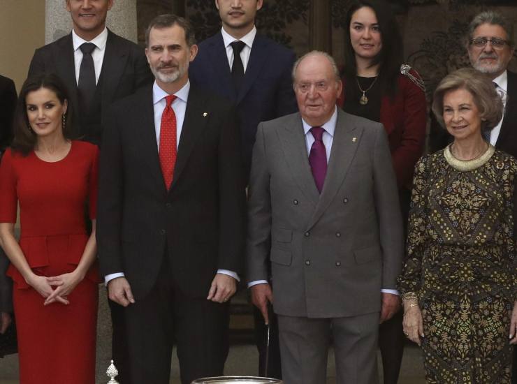 Letizia e Juan Carlos di Spagna