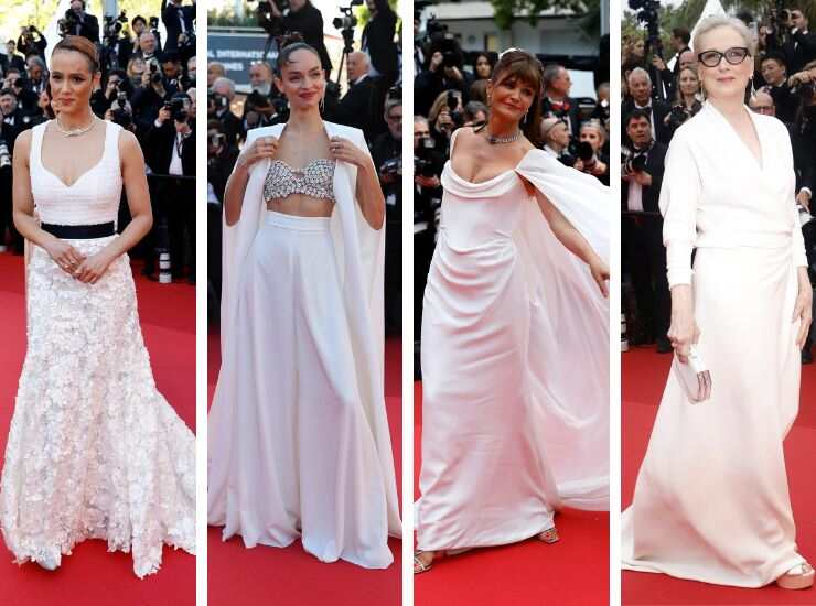 Cannes 2024 total white