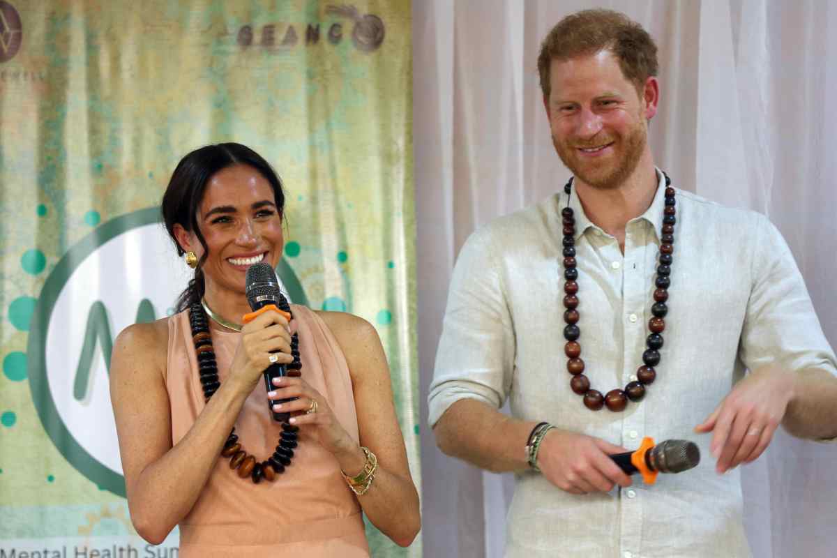 Harry e Meghan in Nigeria