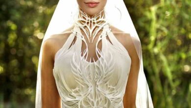 Iris van Herpen abito da sposa 3D