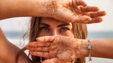 Make-up in spiaggia