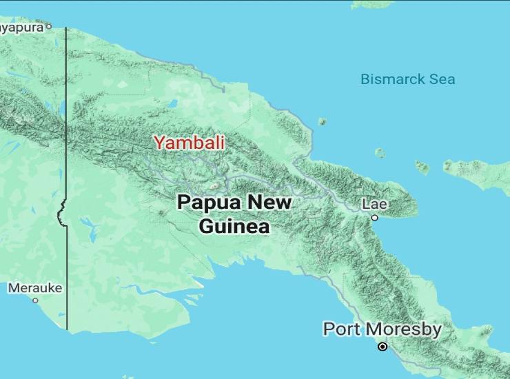 Papua Nuova Guinea frana villaggio sepolto 2mila morti