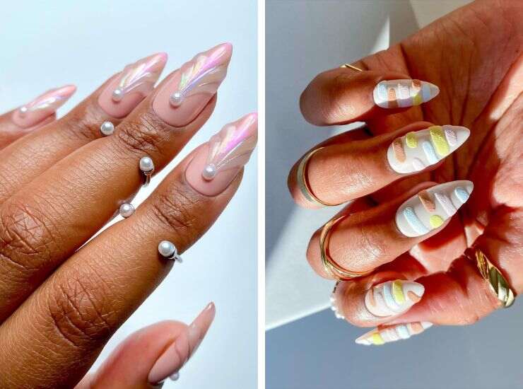 Seashell Nails