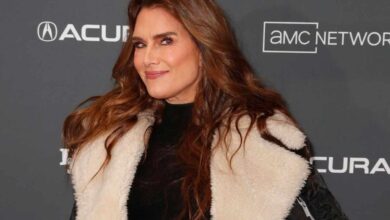 Brooke Shields linea capelli