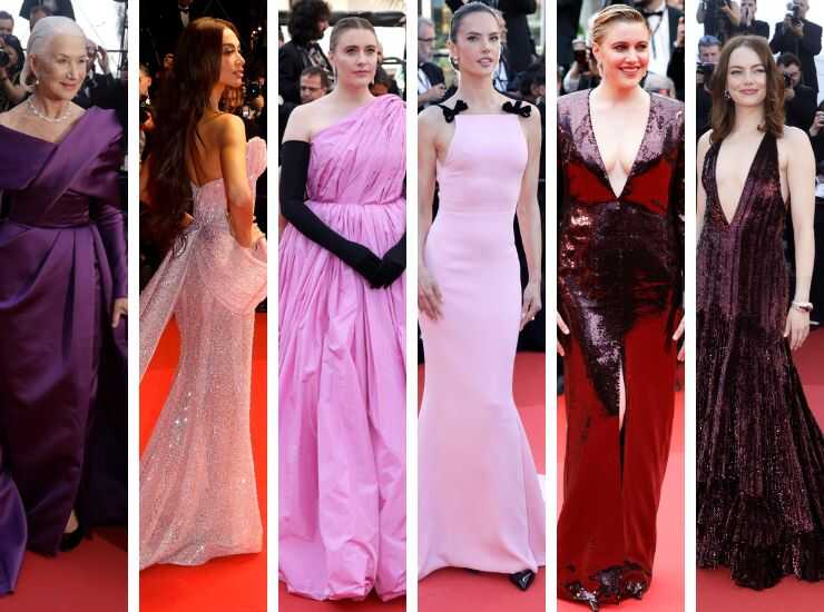 Cannes 2024 colori red carpet