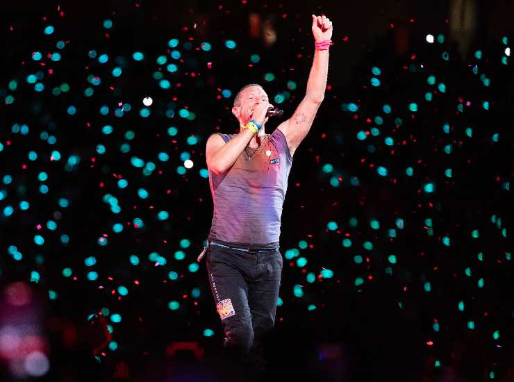 Coldplay tour Italia